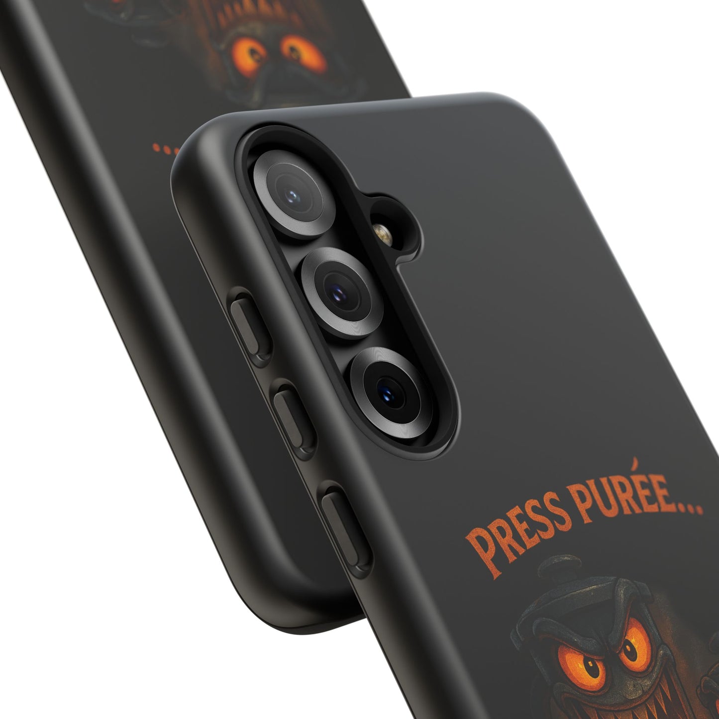 Phone Case - 'Press Purée...and Pray' Halloween Horror Protective Cover