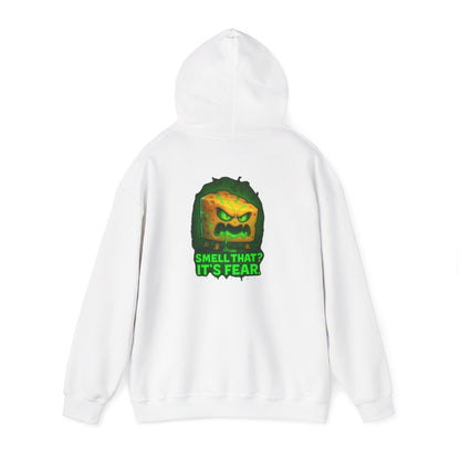 Fear Scent Hoodie — 'Smell That? It's Fear' Spooky Pumpkin Graphic Hoodie