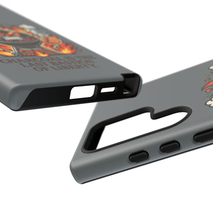 Grilling Phone Case — "Charcoal Is the Last Bastion of Liberty" BBQ Design