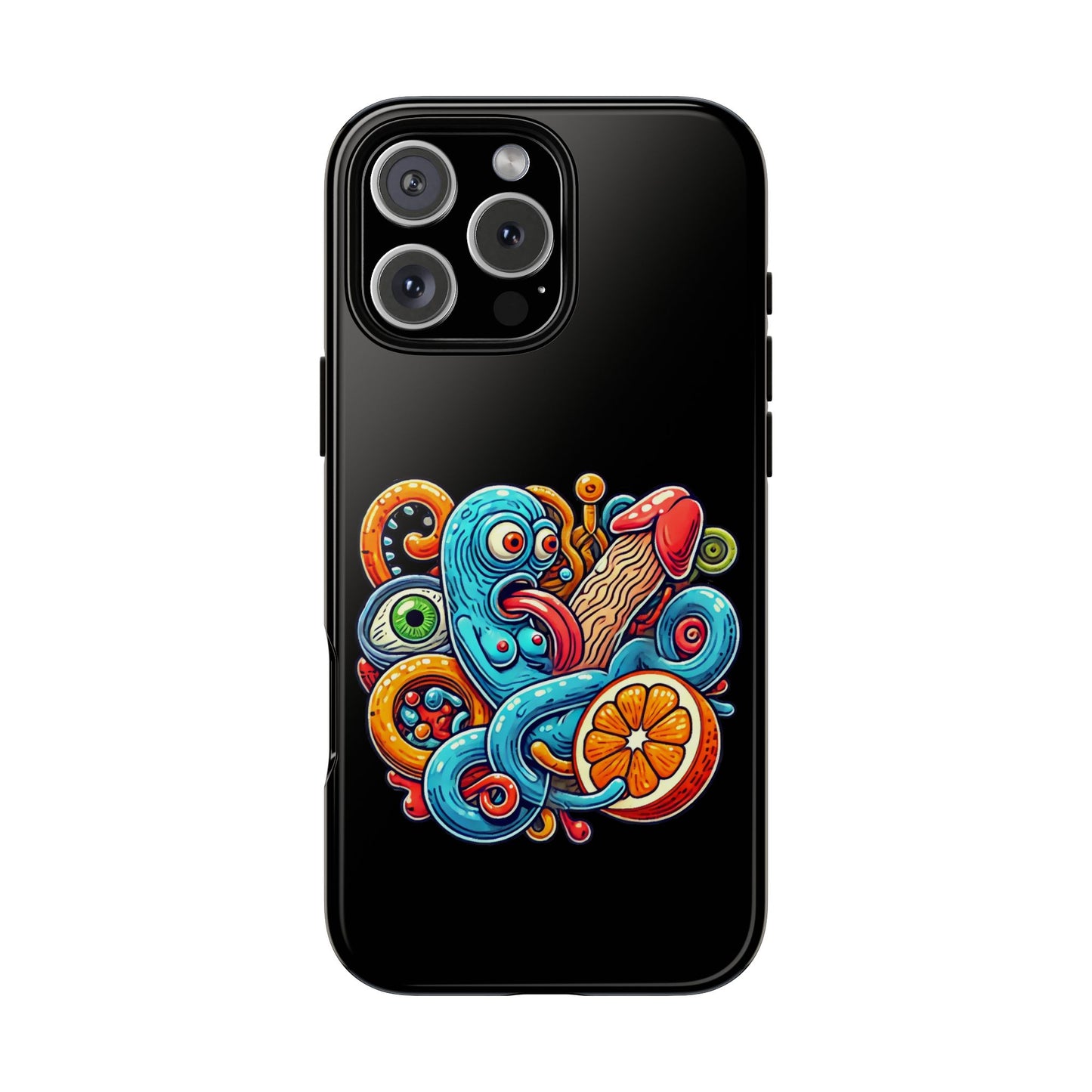 Octopus Surf Phone Case — Colorful Nautical Art Protective Phone Cover
