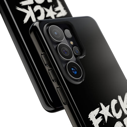 Phone Case — “F*ck Ice” Bold Protest Graphic Protective Case