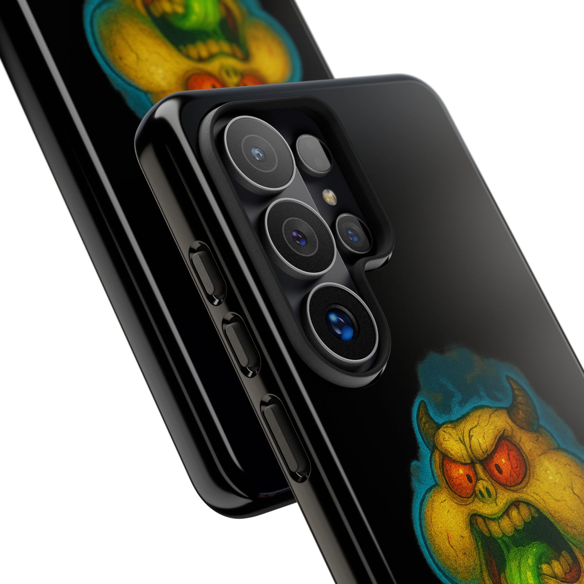 My Diet? Regret & Radioactive Tacos Phone Case — Funny Retro Monster Protective Cover