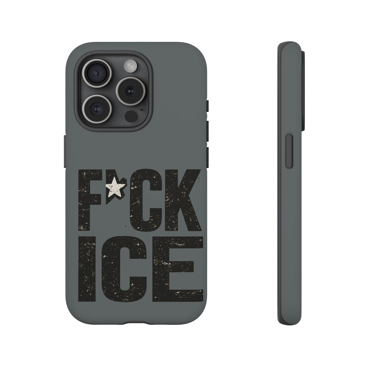 Phone Case — “F*CK ICE” Bold Protest Protective Case