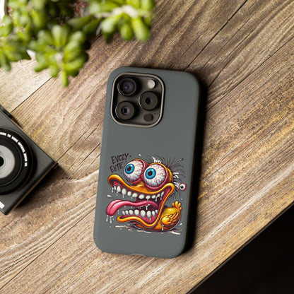 Phone Case — 'Eyezite' Grotesque Cartoon Shock Design