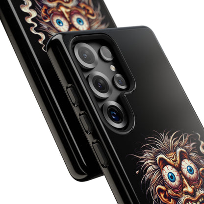 Phone Case — Wild Cartoon Monster Smoking Design