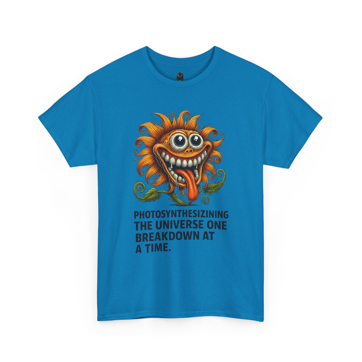 Photosynthesizining the Universe – Funny Sunflower Breakdown T-Shirt