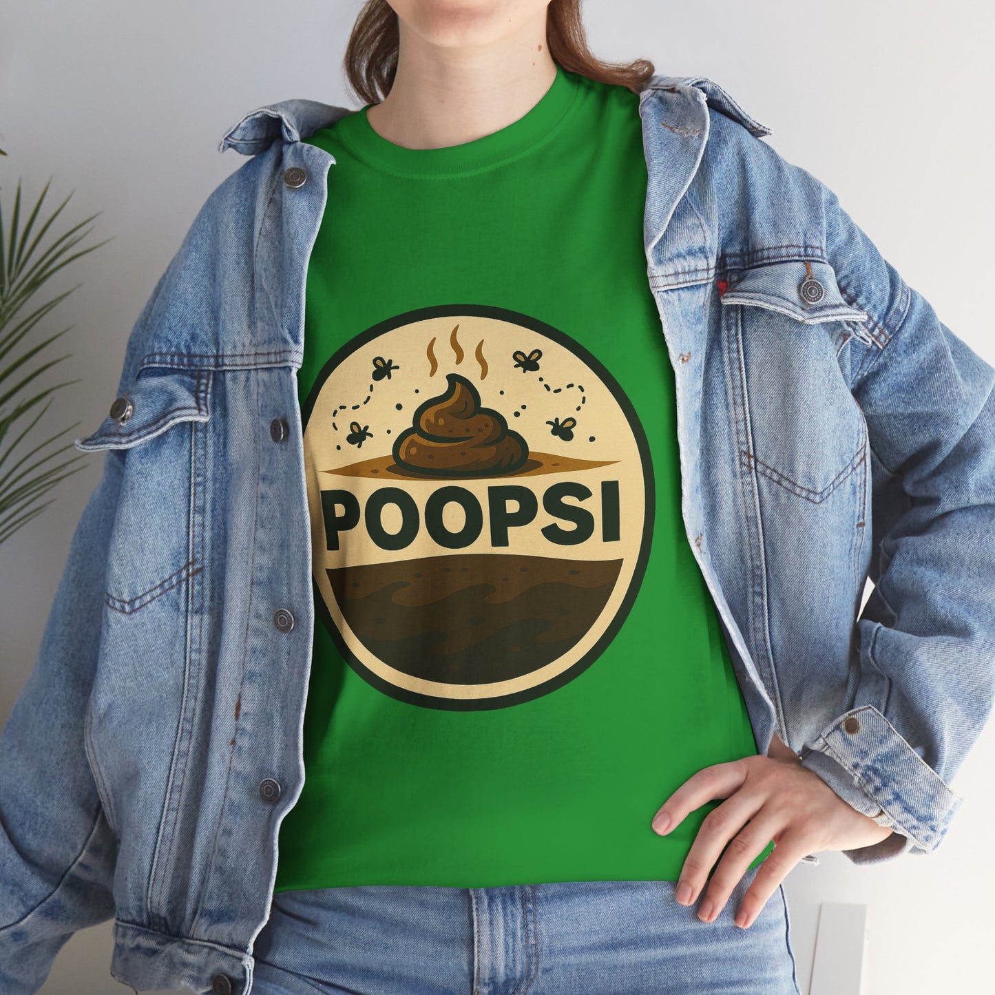 Poopsi Logo Tee | Funny Poop Graphic T-Shirt