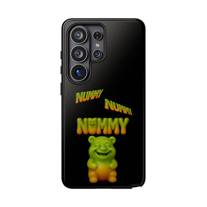Nummy Gummy Phone Case — Cute Retro Green Gummy Bear Protective Case
