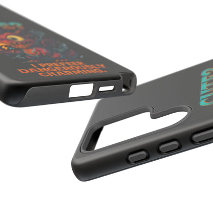 Phone Case — "Cute? I Prefer Dangerously Charming" Dragon Monster Protective Cover