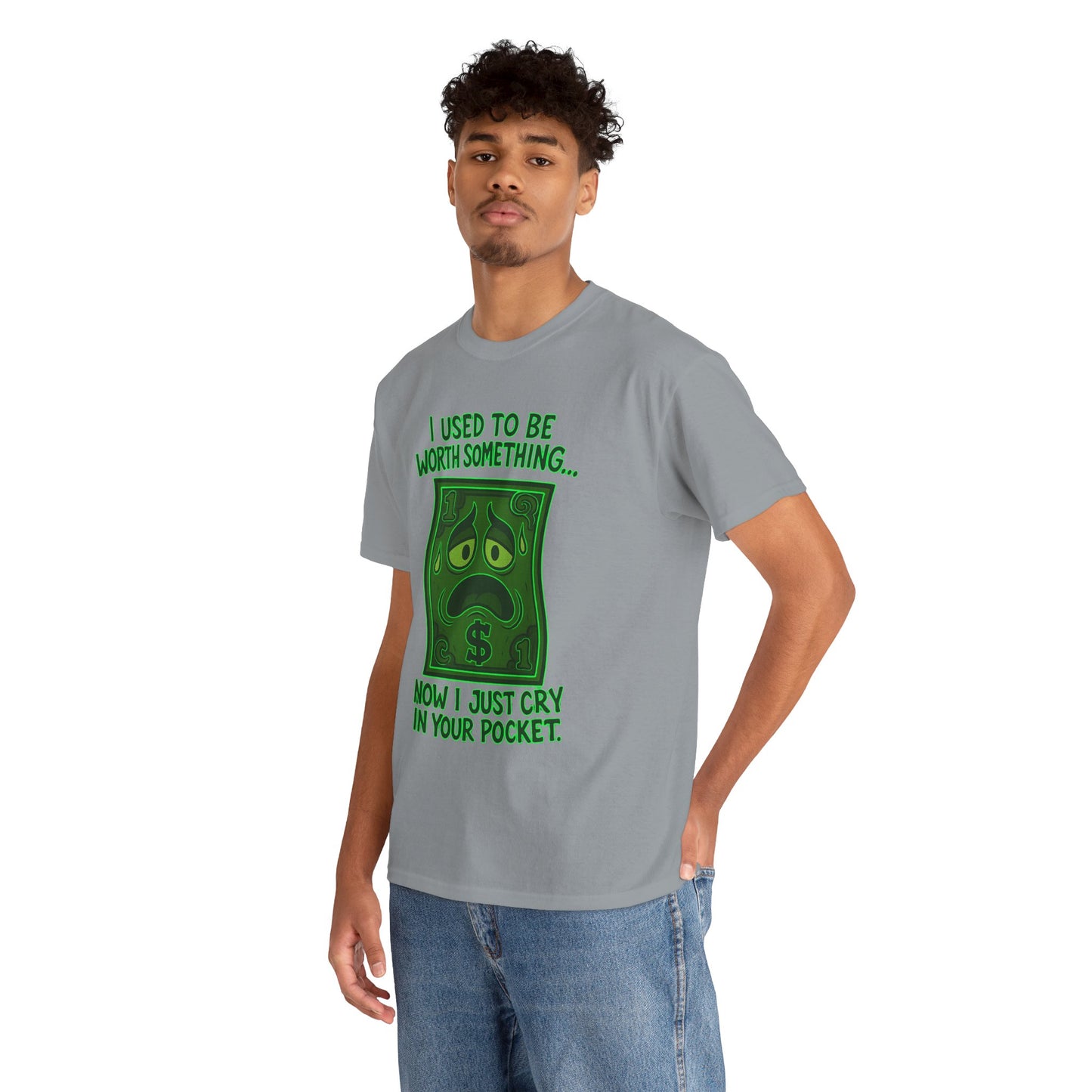 Crying Dollar – Inflation Got Me Down Tee