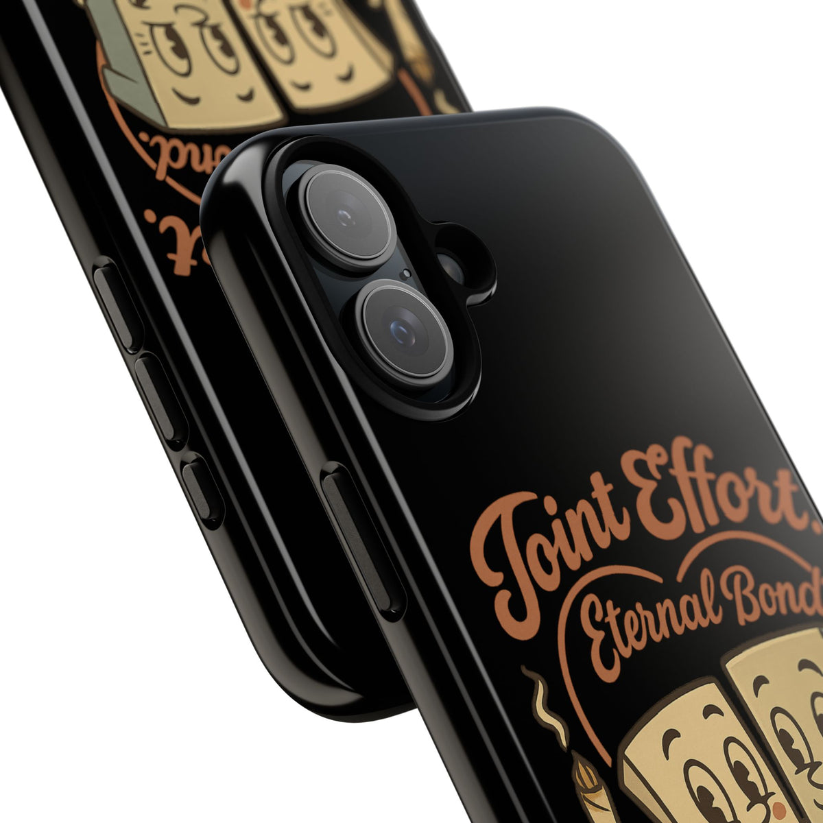 Phone Case — "Joint Effort Eternal Bond" Retro Cannabis Matchstick Design