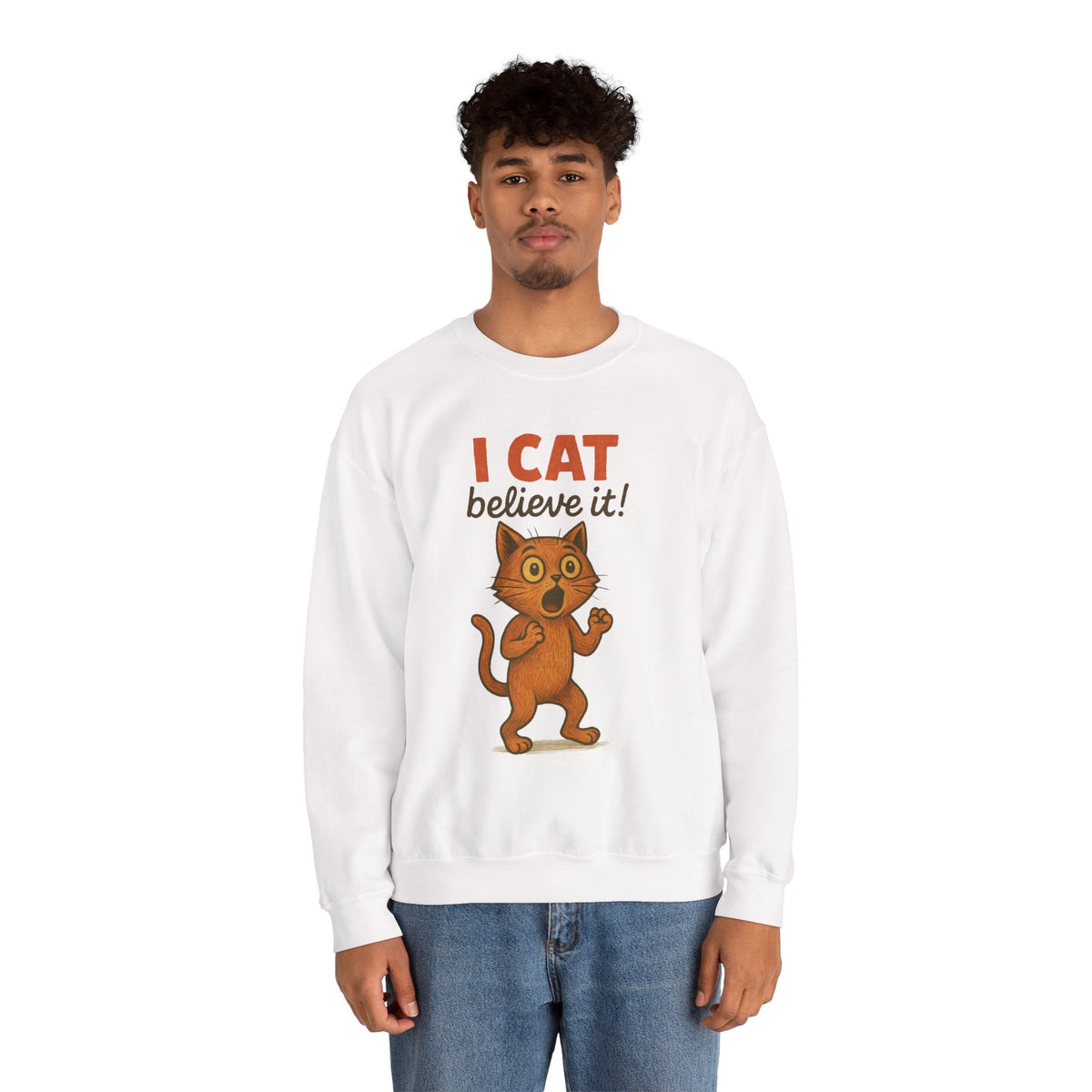 I Cat Believe It Crewneck