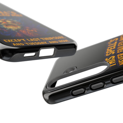Wizard Phone Case — "This Spell's Never Failed Me!" Funny Magic Protective iPhone Cover
