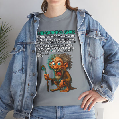 Grandpa Gnar – Chaotic Geriatric Wizard T-Shirt