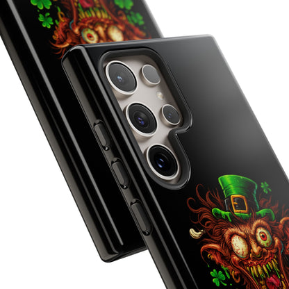 Radioactive Leprechaun Phone Case — "This Ain't Green, It's Radioactive Regret"