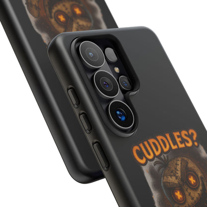 Phone Case — 'Cuddles? Curses.' Voodoo Doll Gothic Protective Case