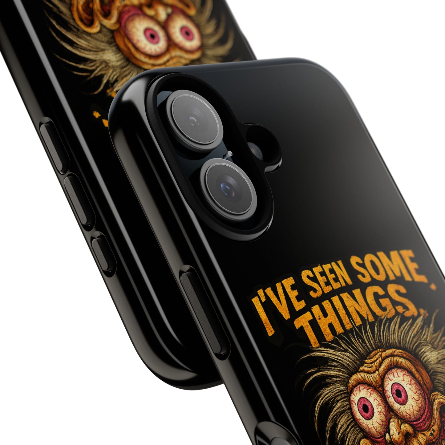 Funny Retro Monster Phone Case — "I've Seen Some Things, Most Of Them Were Me"