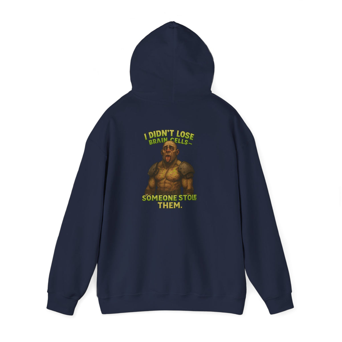 Hoodie — 'I Didn't Loose Brain Cells' Warrior Graphic Hoodie