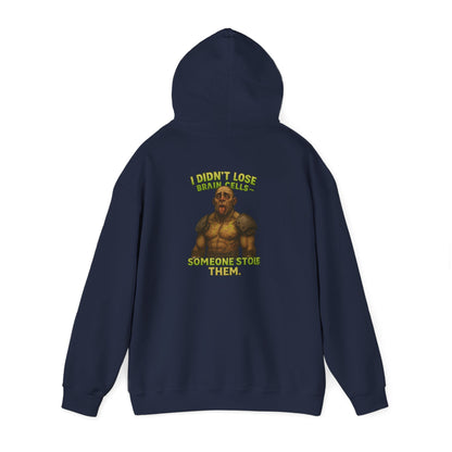 Hoodie — 'I Didn't Loose Brain Cells' Warrior Graphic Hoodie