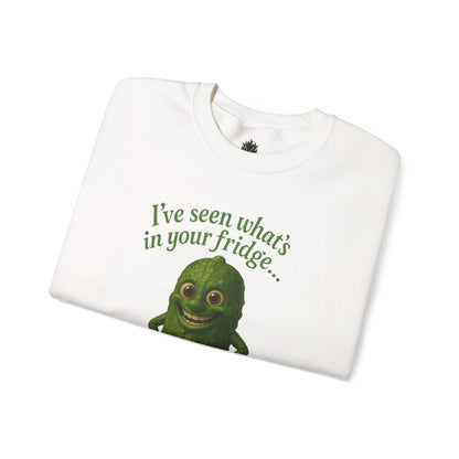 Judgmental Pickle Crewneck