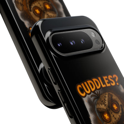 Phone Case — 'Cuddles? Curses.' Voodoo Doll Gothic Protective Case