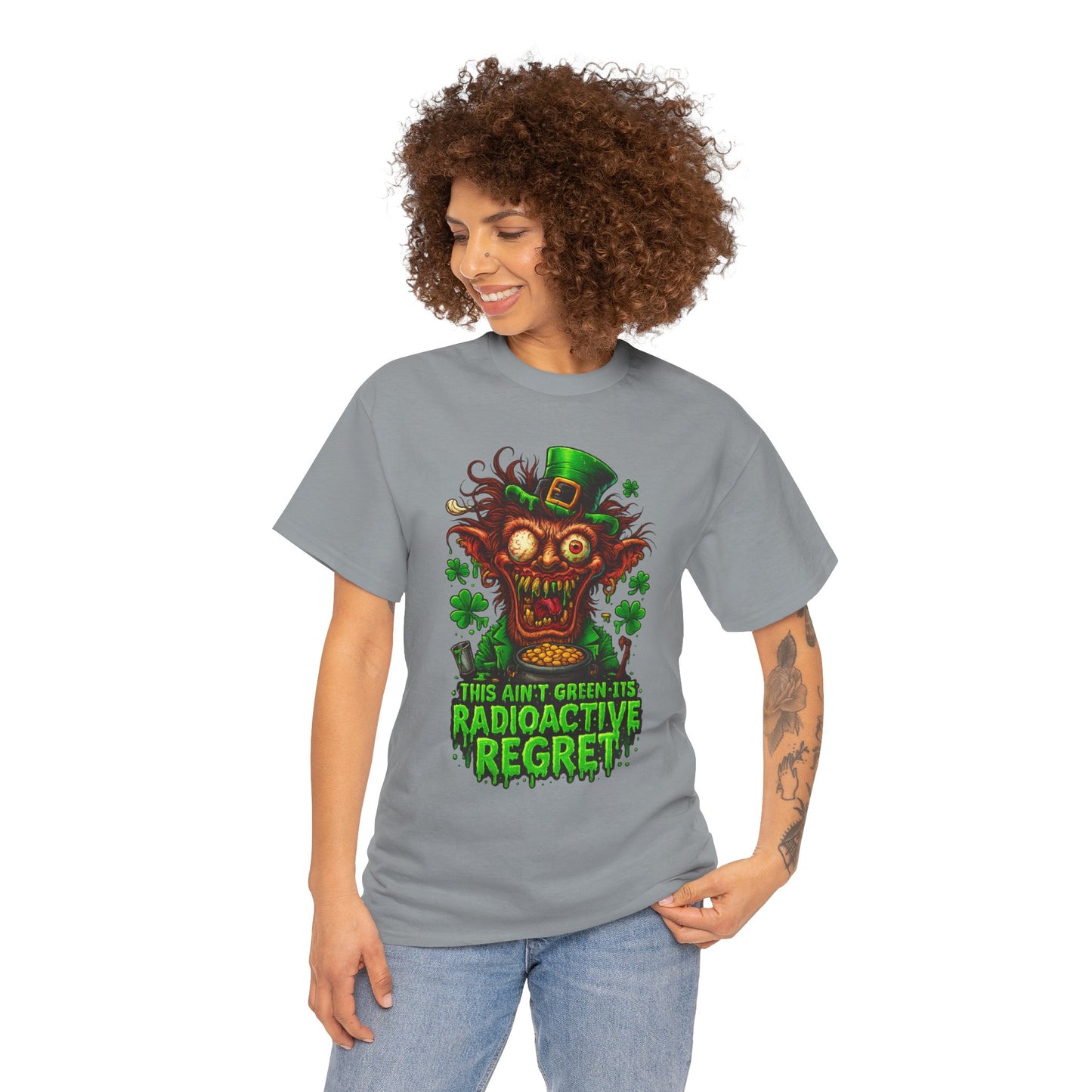 Radioactive Regret – Leprechaun Tee