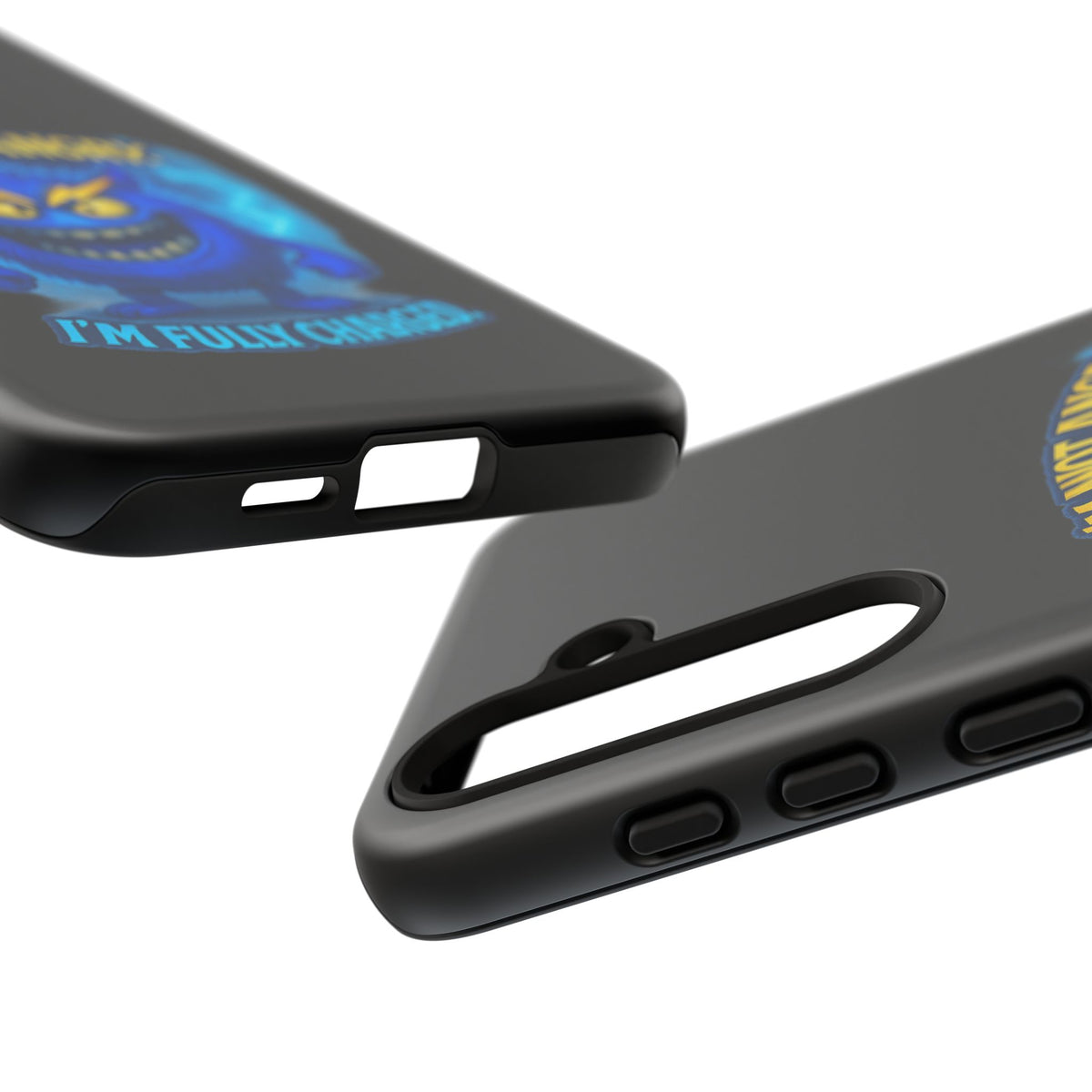 Phone Case - "I'm Not Angry, I'm Fully Charged" Electric Monster Protective Cover