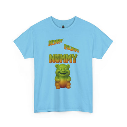 Nummy Gummy Tee — Cute Green Gummy Bear Graphic T-Shirt