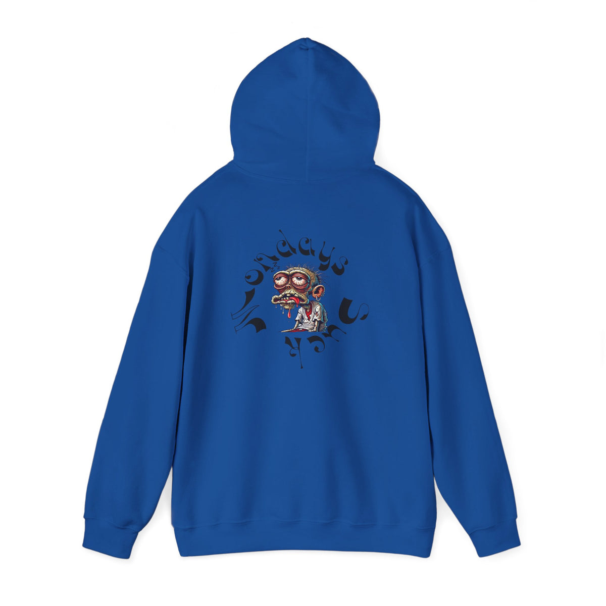Hoodie - Funky Cartoon Skull Graphic Hoodie