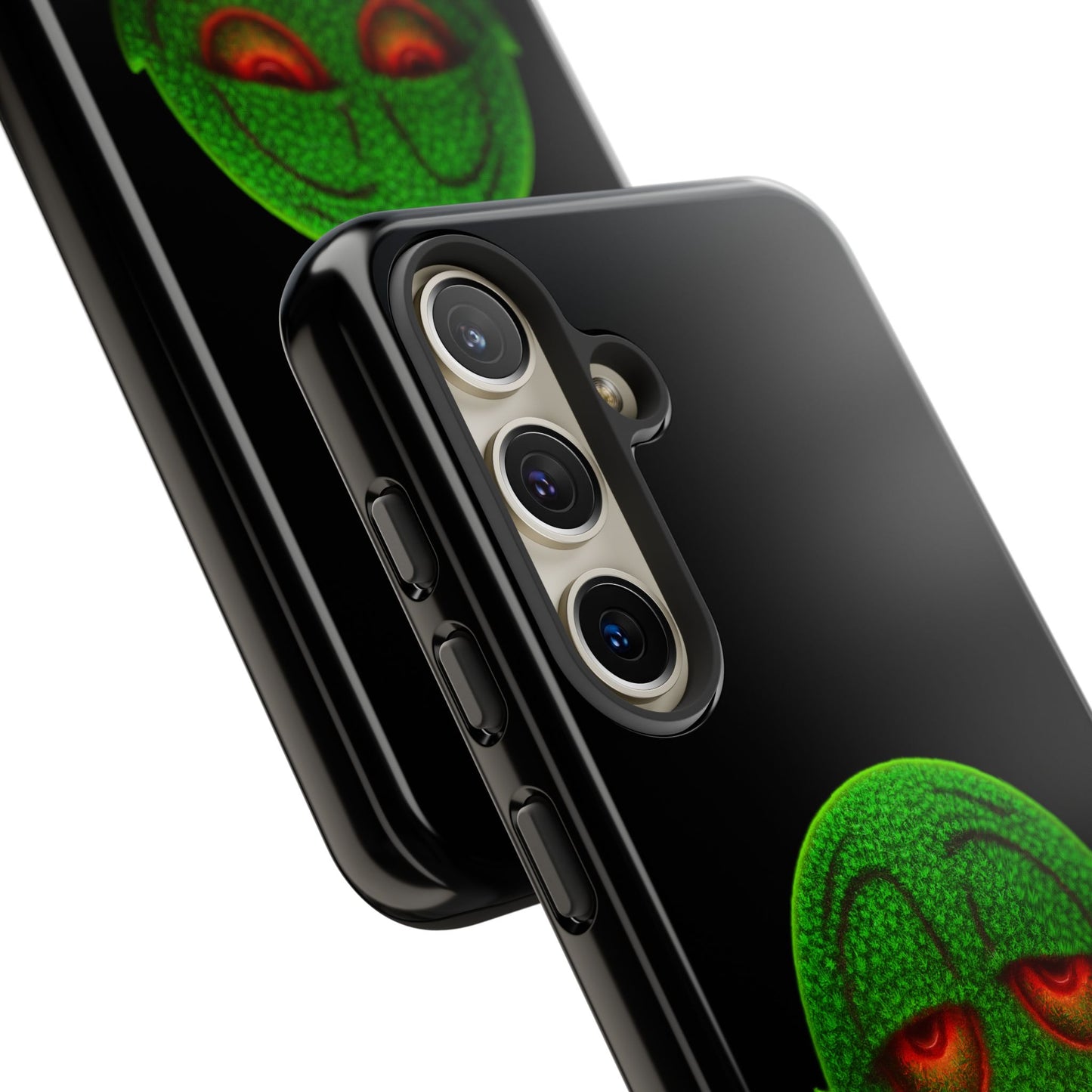 Phone Case — Green Smiley 'I See The Truth... And It's Hilarious' Protective Cover