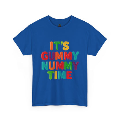 It’s Gummy Nummy Time T-Shirt | Colorful Retro Candy Typography