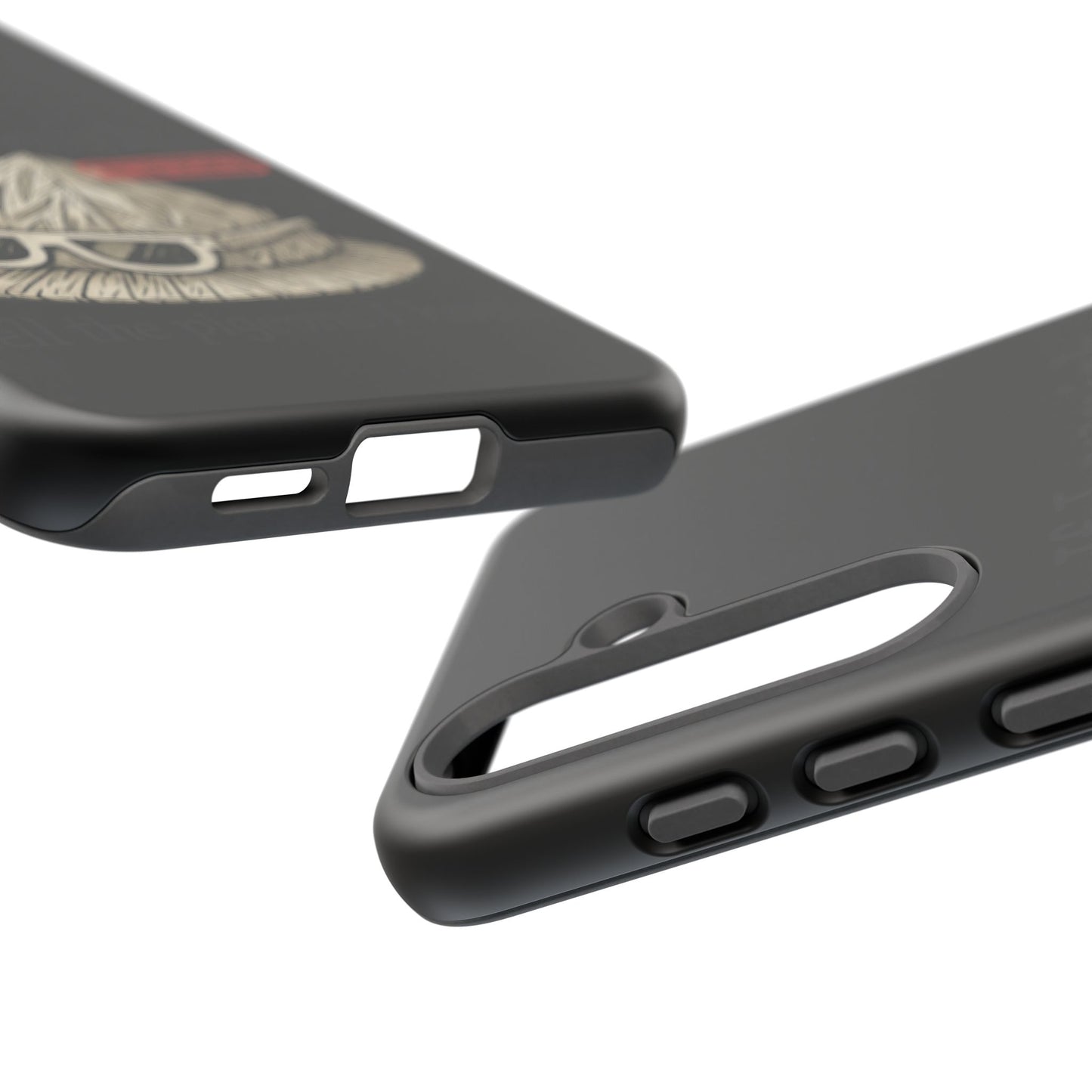 Conspiracy Tin-Foil Hat Phone Case — If I Vanish, Tell the Pigeons I Knew (Confidential)