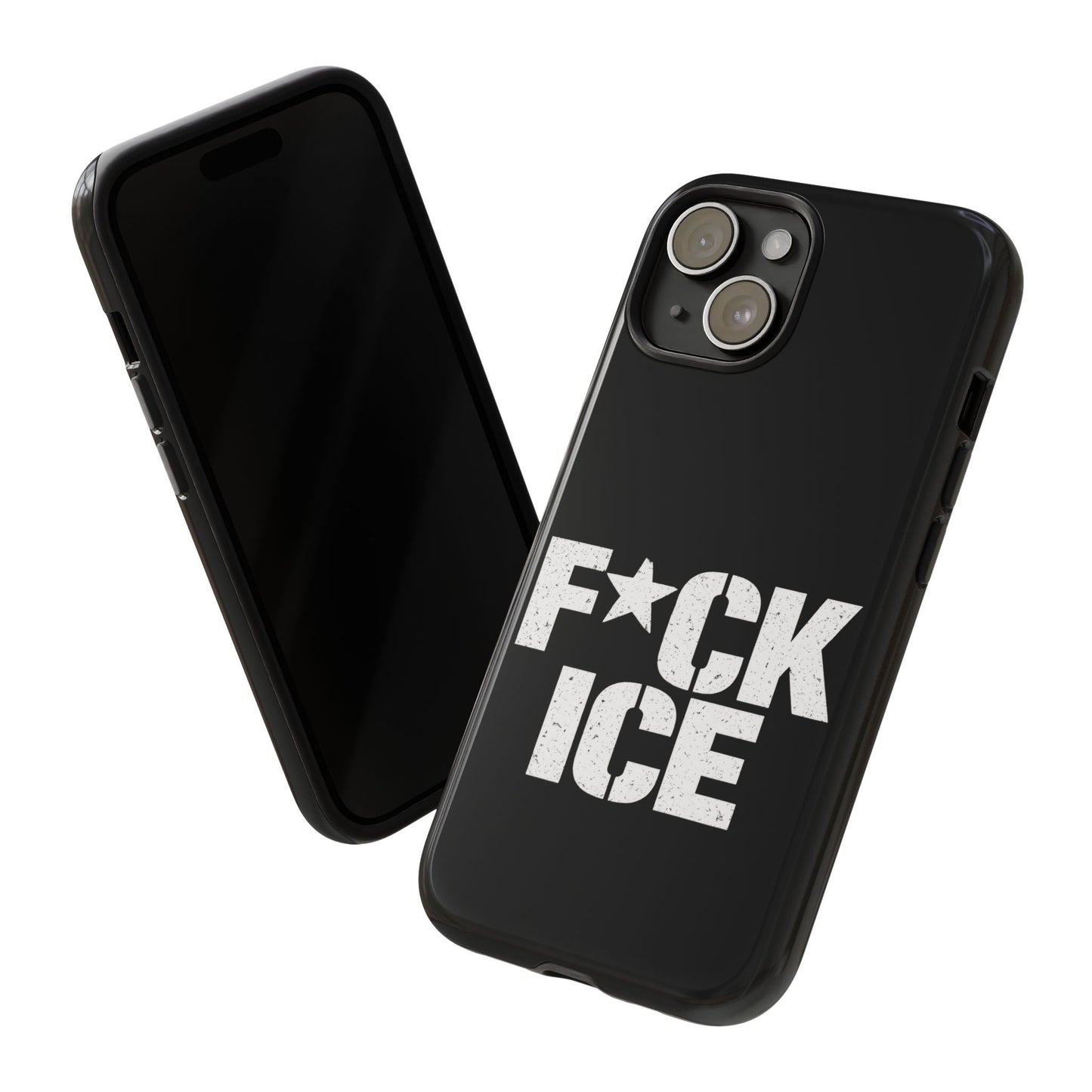 Phone Case — “F*CK ICE” Bold Protest Protective Cover