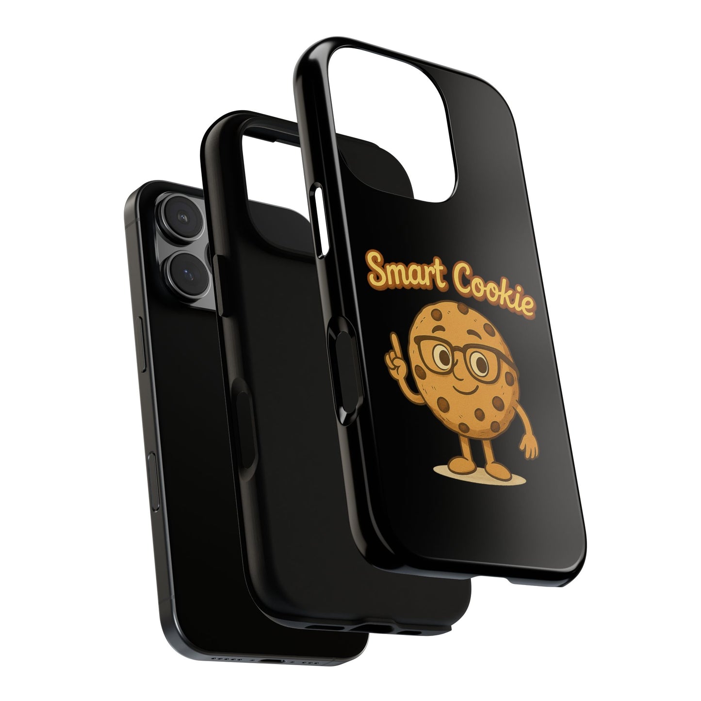 Phone Case — "Smart Cookie" Cute Cartoon Cookie Protective Cover
