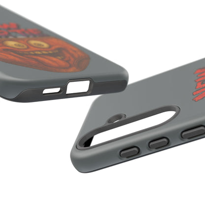 Phone Case — 'New Hairte' Funny Grinning Tongue-Out Monster Design