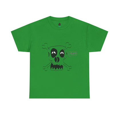 "Huh?" Confused Skull T-Shirt