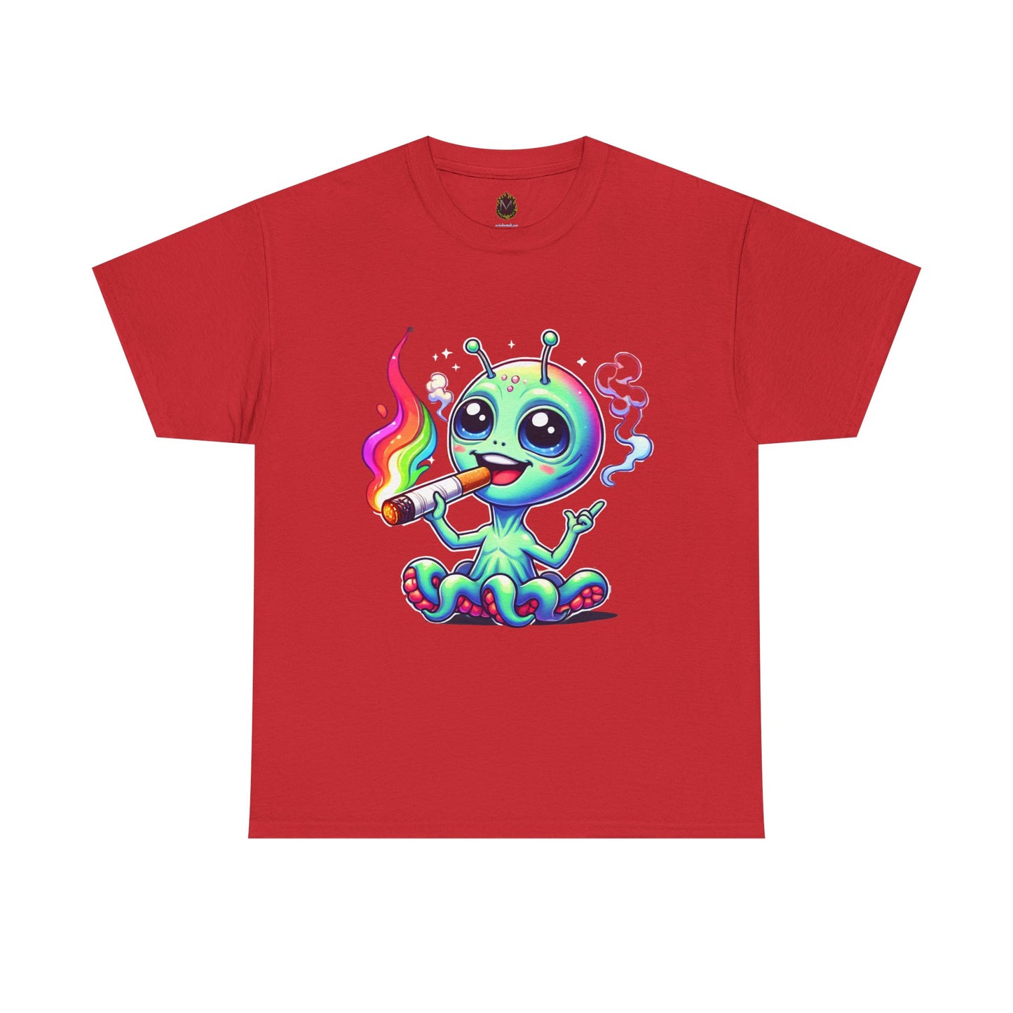 Colorful Alien Tee - Fun Graphic Tee