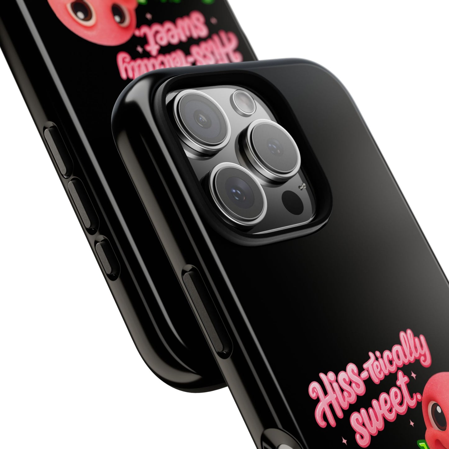 Phone Case — "Hiss-tically Sweet, Dangerously Cute" Worm Design