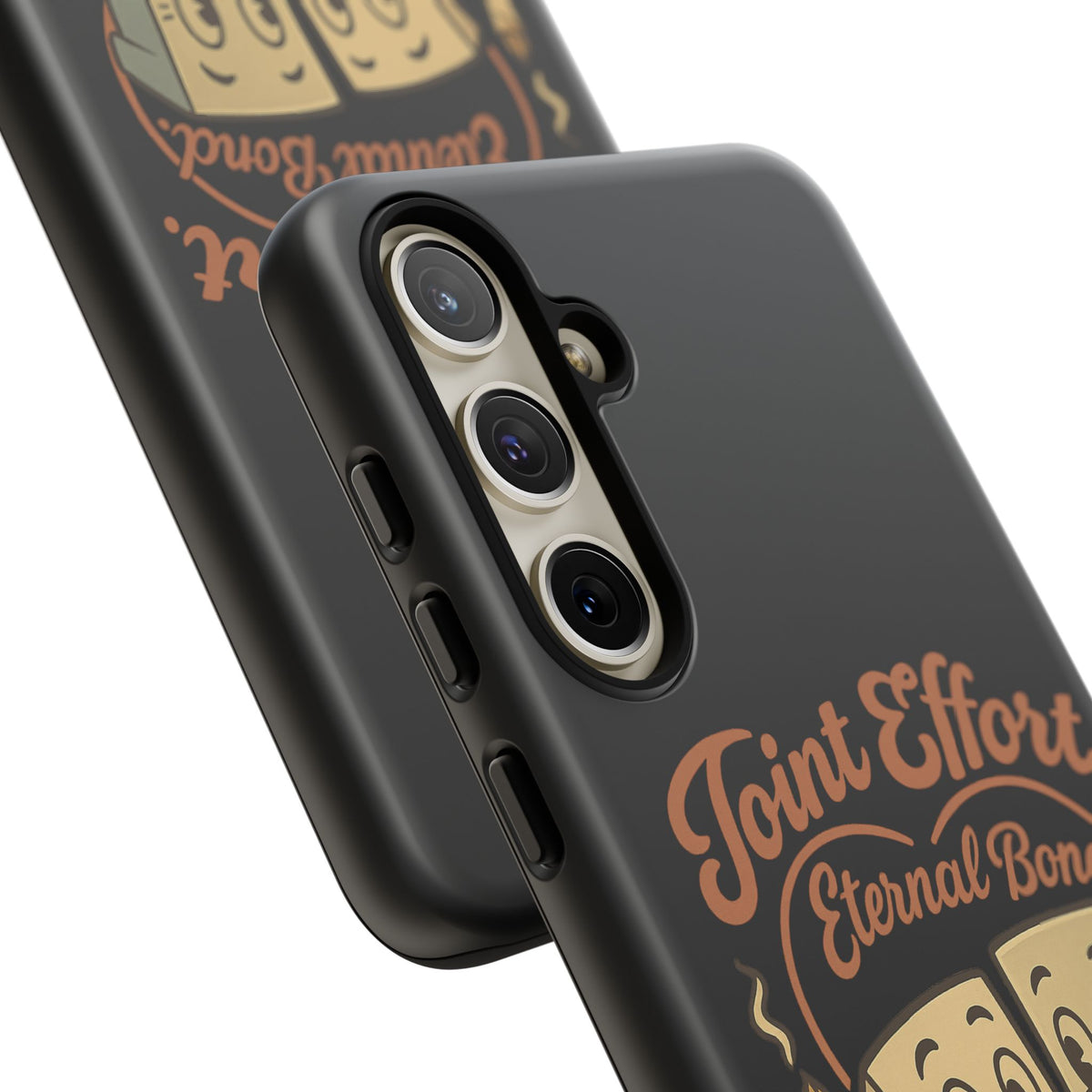Phone Case — "Joint Effort Eternal Bond" Retro Cannabis Matchstick Design