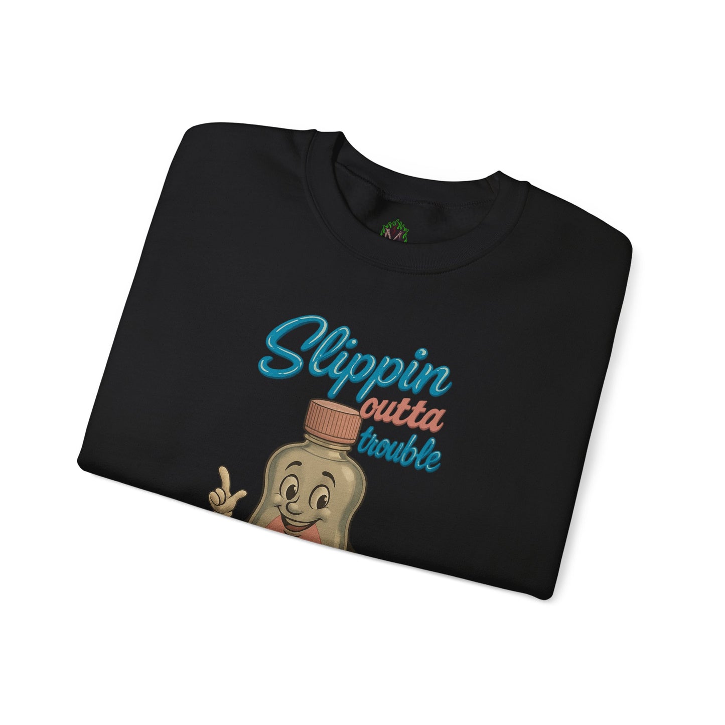 Slippin’ Outta Trouble Crewneck Sweatshirt