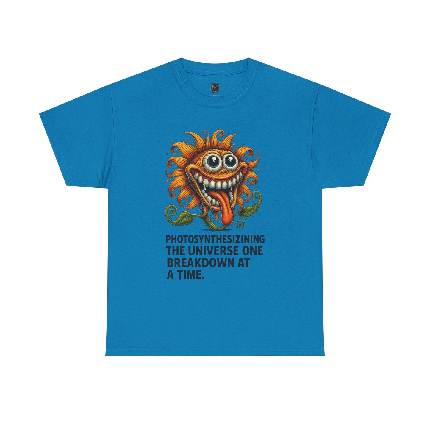 Photosynthesizining the Universe – Funny Sunflower Breakdown T-Shirt