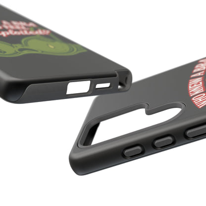 Phone Case — “Who Knew a Bra Could Feel This Exploited?” Graphic Protective Case
