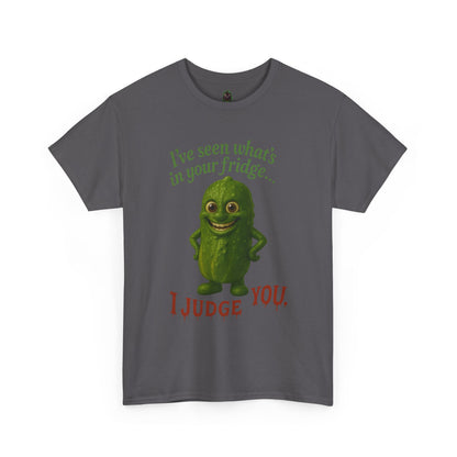 Judgmental Pickle – Funny Fridge T-Shirt