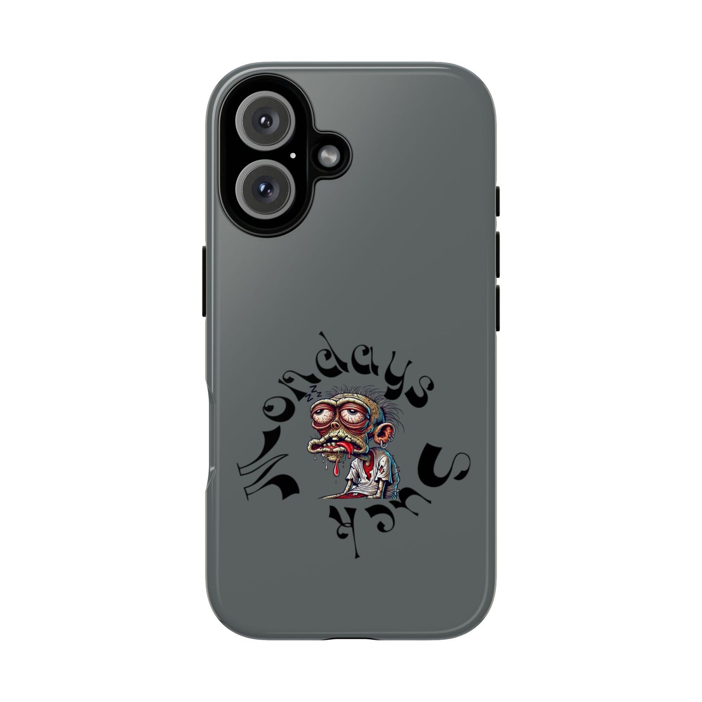 Phone Case — 'Nobody Sucks' Grunge Monster Protective Case