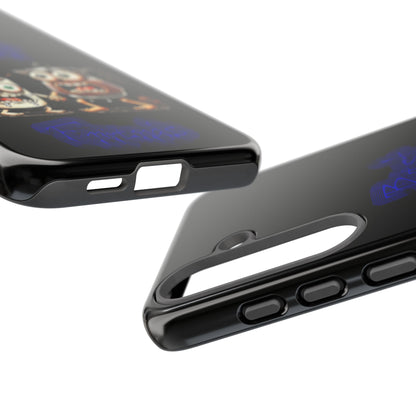 Coffee & Tea Fight Phone Case — Funny Kawaii Beverage Cartoon Tough Cases