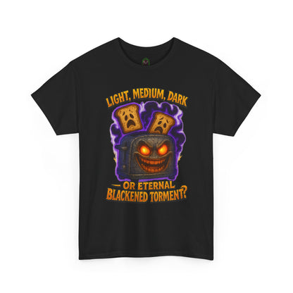 Spooky Toast Jack-o'-Lantern T-Shirt | Light Medium Dark or Eternal [...]