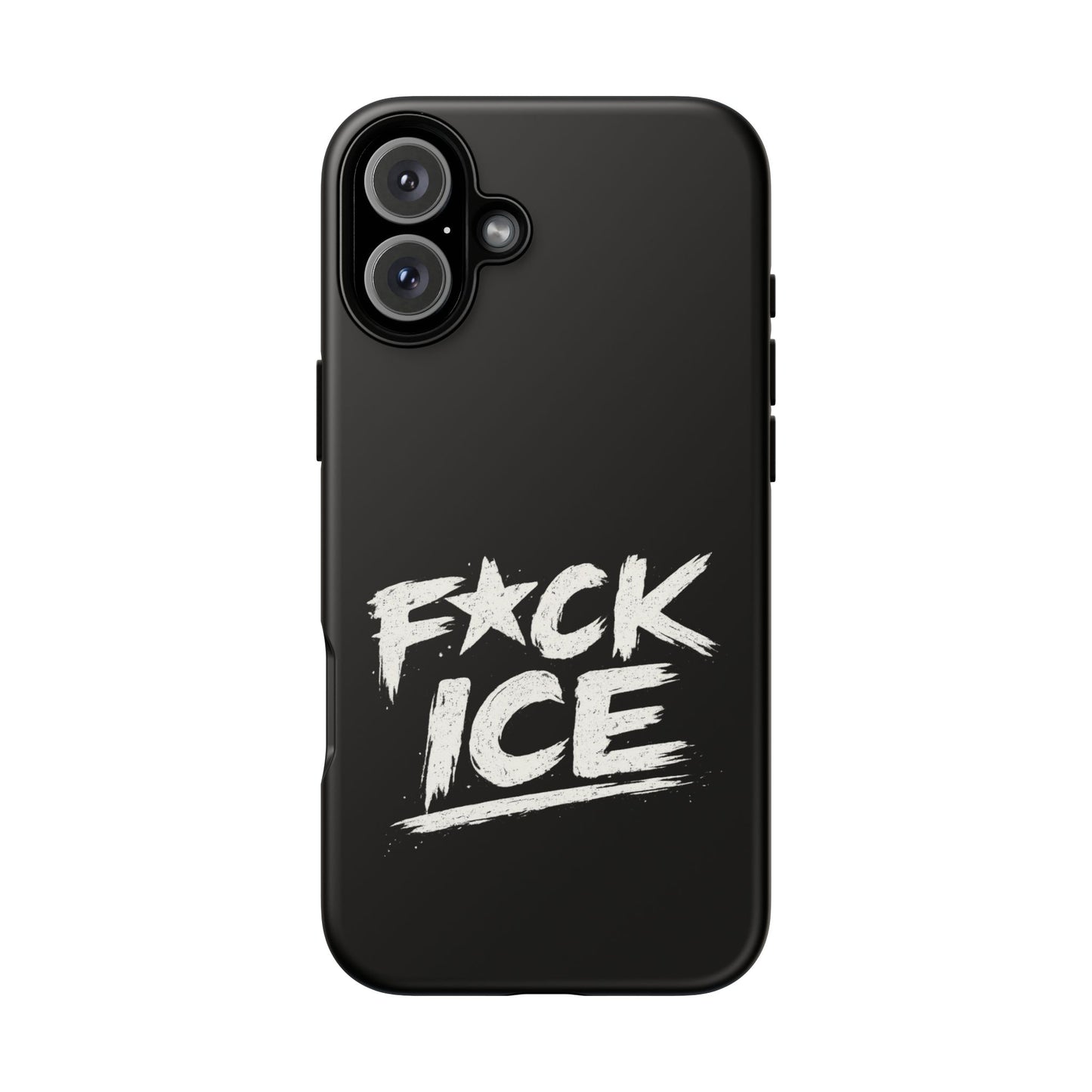 Phone Case — “F*ck Ice” Bold Protest Graphic Protective Case