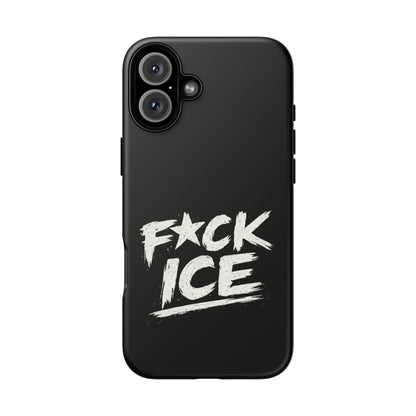 Phone Case — “F*ck Ice” Bold Protest Graphic Protective Case
