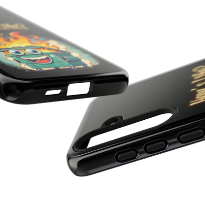 How's Life? Flaming Dumpster Phone Case