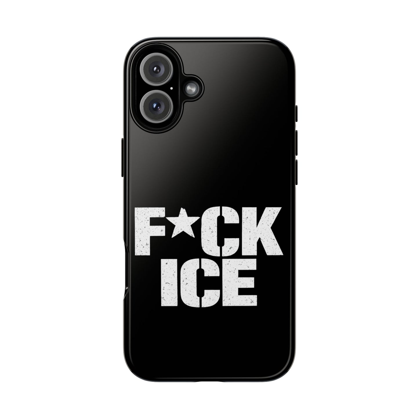 Phone Case — “F*CK ICE” Bold Protest Protective Cover